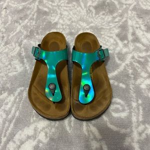Birkenstock Teal Flip flops